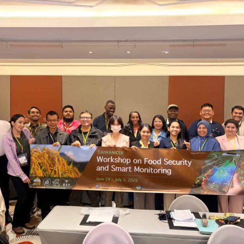 “Food Security and Smart Monitoring” workshop organized by the Taiwan ICDF in Taipei, Taiwan