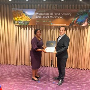 “Food Security and Smart Monitoring” workshop organized by the Taiwan ICDF in Taipei, Taiwan